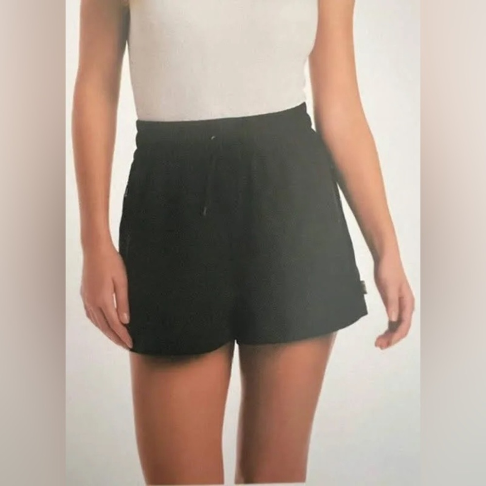 OP Black High Waist Shorts
